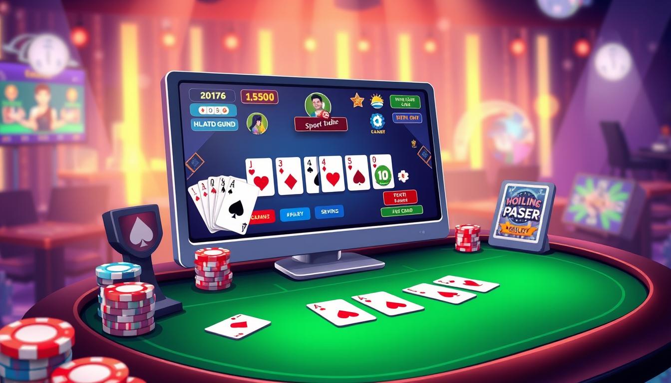 Cara bermain poker online