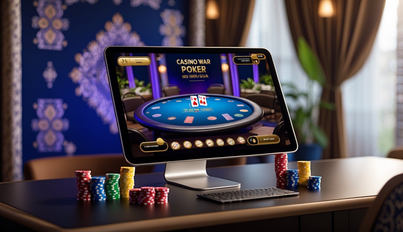 Casino War Poker Online Resmi No.1 di Indonesia dengan Sistem Permainan Paling Fair Play untuk Pengalaman Bermain Terbaik